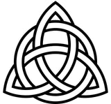 Celtic Knot vinyl decal - For Cars, Laptops, Sticker, Mirrors, etc.