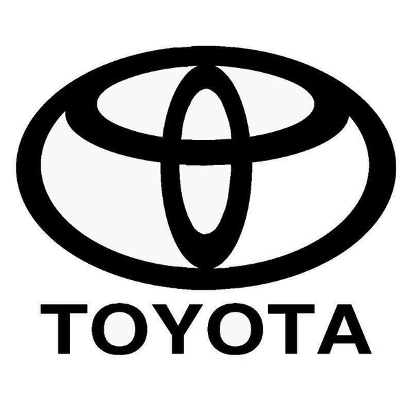 Toyota Logo vinyl decal - For Cars, Laptops, Sticker, Mirrors, etc.