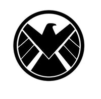 Marvel's Shield Logo vinyl decal - For Cars, Laptops, Sticker, Mirrors, etc.