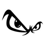 Eyes vinyl decal - For Cars, Laptops, Sticker, Mirrors, etc.