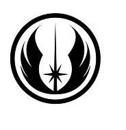 Jedi Order Logo vinyl decal - For Cars, Laptops, Sticker, Mirrors, etc.