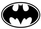 Batman Logo vinyl decal - For Cars, Laptops, Sticker, Mirrors, etc.