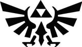 Legend of Zelda Logo Vinyl Decal - For Cars, Glass, Laptops, Sticker, Mirrors, etc.