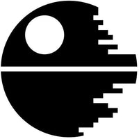 Death Star vinyl decal Star Wars - For Cars, Laptops, Sticker, Mirrors, etc.