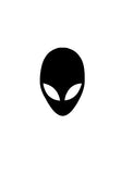 Alien Head vinyl decal - For Cars, Laptops, Sticker, Mirrors, etc.