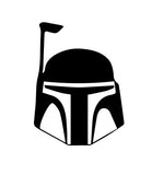 Boba Fett vinyl decal Star Wars - For Cars, Laptops, Sticker, Mirrors, etc.