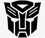 Transformers Autobot Logo Vinyl Decal - For Cars, Laptops, Sticker, Mirrors, etc.