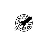 Futurama Planet Express Logo Vinyl Decal - For Cars, Laptops, Sticker, Mirrors, etc.