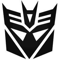 Transformers Decepticon Logo Vinyl Decal - For Cars, Laptops, Sticker, Mirrors, etc.