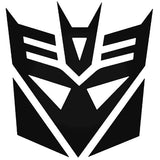 Transformers Decepticon Logo Vinyl Decal - For Cars, Laptops, Sticker, Mirrors, etc.