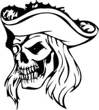 Undead Pirate vinyl decal - For Cars, Laptops, Sticker, Mirrors, etc.