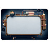 Custom Personalized Steam Punk Room Sign - Steampunk - Aluminum Door Sign - Wall - Room - Dry Erase Board - Metal - Circuit - Industrial